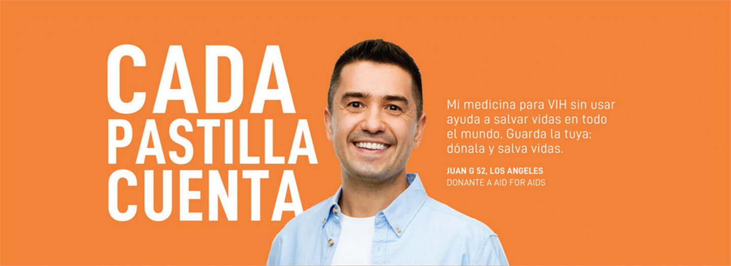 Banner secundario AID FOR AIDS