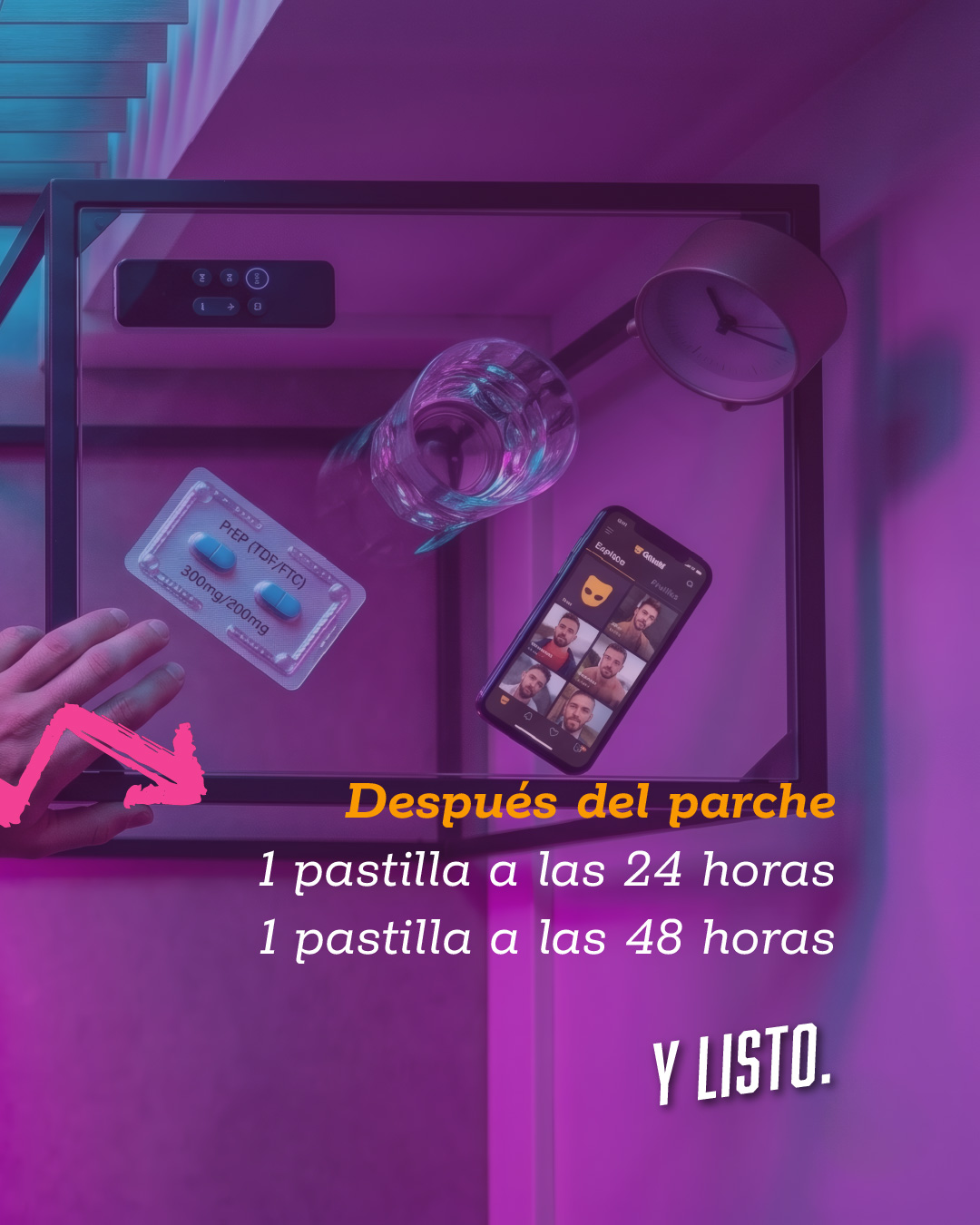 Si el parche se alarga